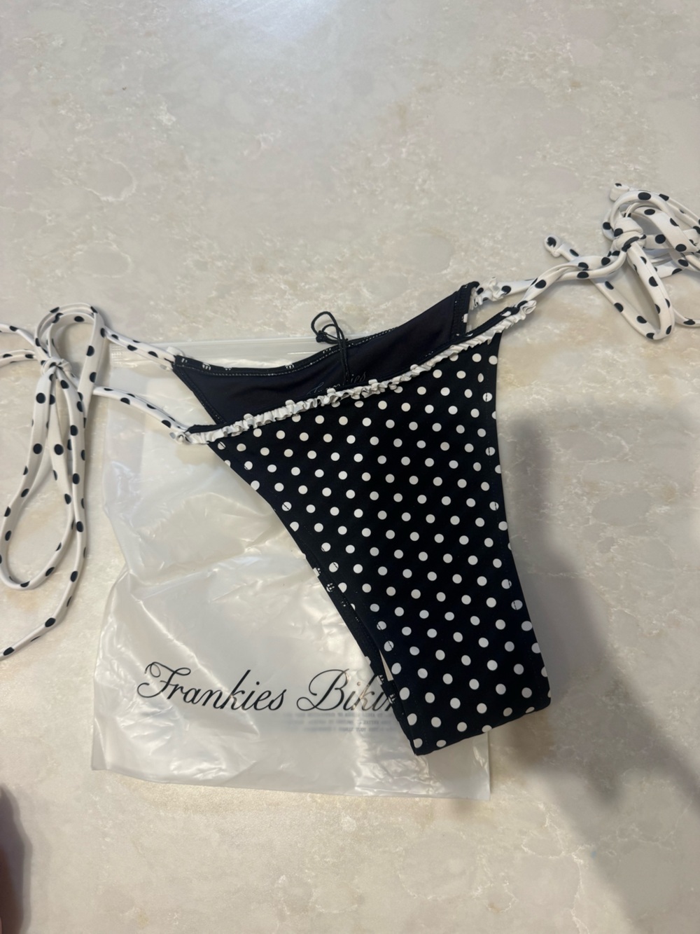 Frankie’s Bikini - Divine Bikini Bottom in Classic Polka Dot Print